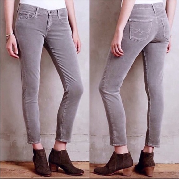 AG ADRIANO GOLDSCHMIED The Stevie Slim Straight Corduroy - Picture 1 of 7